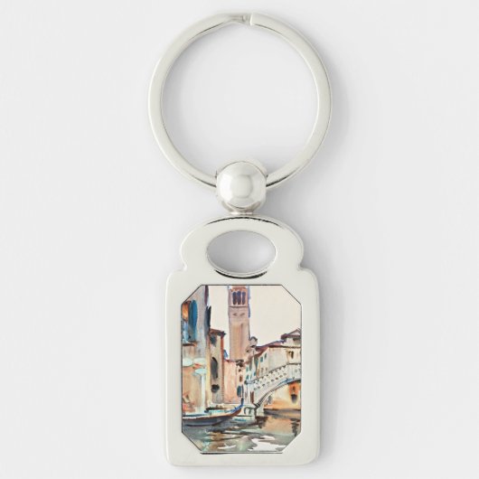Porte-clés Sargent - Un pont et un Campanile, Venise, (Devant)