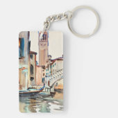 Porte-clés Sargent - Un pont et un Campanile, Venise, (Dos)