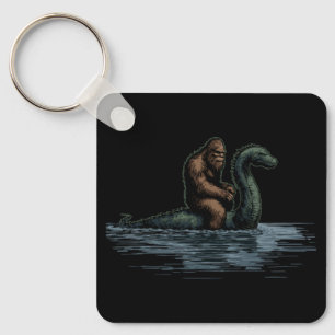 Porte-clés Sasquatch Bigfoot monte le monstre du loch