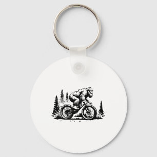 Porte-clés Sasquatch Bigfoot Vélo Tout Terrain Drôle Vélo Bic