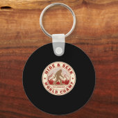 Porte-clés sasquatch champion du monde de cache-cache Bigfoot (Recto)