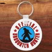 Porte-clés Sasquatch Hunter Porte - clé avec Bigfoot. (Recto)