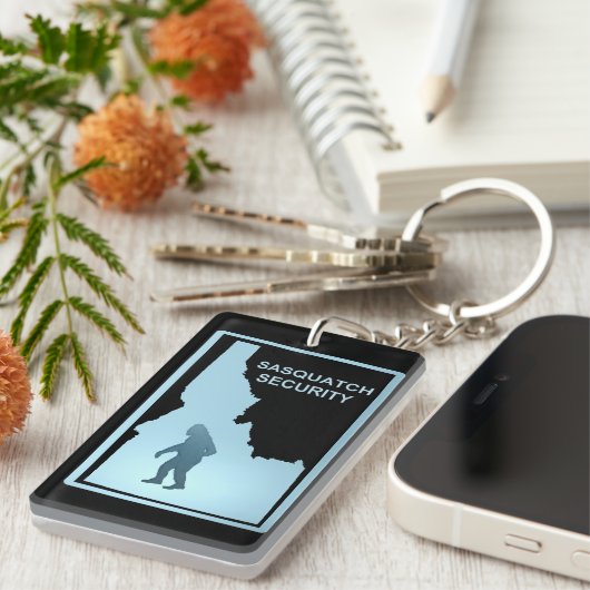 Porte-clés Sasquatch Security - Idaho (Devant droit)