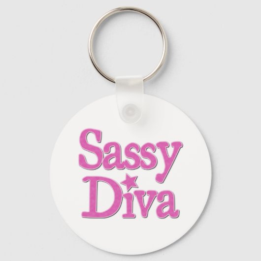 Porte-clés Sassy Diva (Recto)