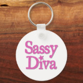 Porte-clés Sassy Diva (Recto)