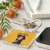Porte-clés Sassy Witch Halloween Design (Devant Droit)