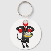 Porte-clés Satan Roasts pécheurs mal Porte - clé (Recto)