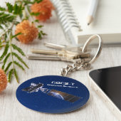 Porte-clés Satellite météorologique GOES-T (Côté)