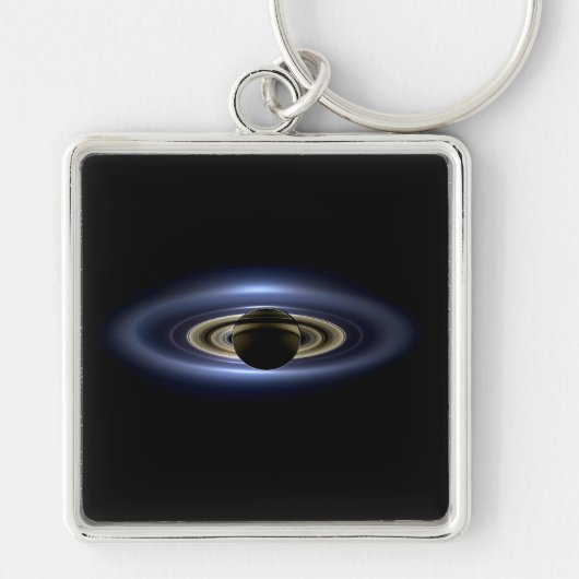 Porte-clés Saturne Éclipse le soleil de Cassini Orbiter   (Devant)