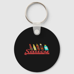 Porte-clés Sauce amusante soupe Ketchup moutarde Mayo Bbq Hot