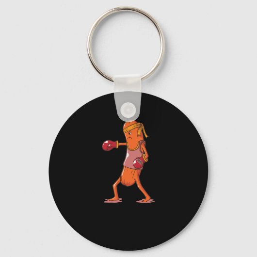 Porte-clés Saucisse de boxe en MMA (Recto)