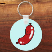 Porte-clés Saucisse mignonne (Recto)