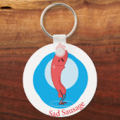 Porte-clés Saucisse triste (Recto)
