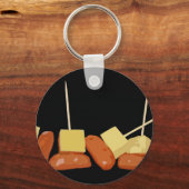 Porte-clés Saucisses et fromage (Recto)