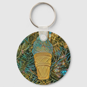 Porte-clés Saupoudrer de crème glacée