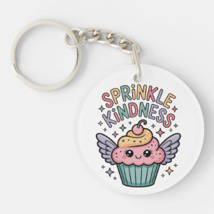 Porte-clés Saupoudrez de gentillesse   Cupcake
