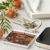 Porte-clés Sausage Swiper Yule Lad  (Devant Droit)