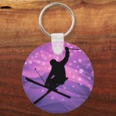 Porte-clés Saut de ski (Recto)