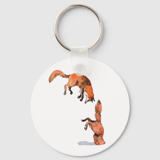 Porte-clés Sauter Renard Rouge (Recto)