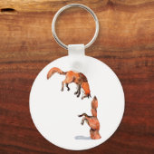 Porte-clés Sauter Renard Rouge (Recto)