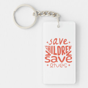 Porte-clés Sauver les enfants, sauver des vies