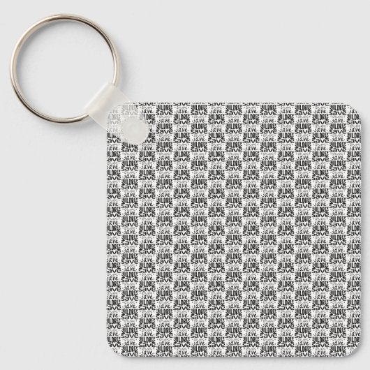 Porte-clés Sauver les enfants, sauver des vies (Recto)