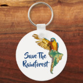Porte-clés Sauvez La Rainforest (Recto)