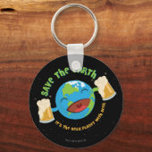 Porte-clés Sauvez la Terre (Recto)