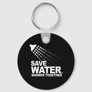Porte-clés SAUVEZ L'EAU. DOUCHE ENSEMBLE. T-shirts