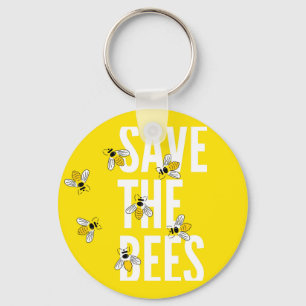 Porte-clés Sauvez les abeilles