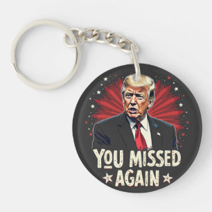 Porte-clés Sauvez les animaux de compagnie Trump Election