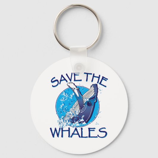Porte-clés Sauvez les baleines (Recto)