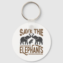Sauvez les éléphants Aiguille éléphante Protégez l