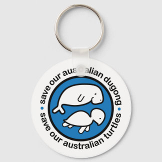Porte-clés Sauvez nos dugong & tortues