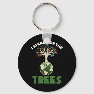 Porte-clés Sauvez Notre Planète Pour Des Arbres De Protection