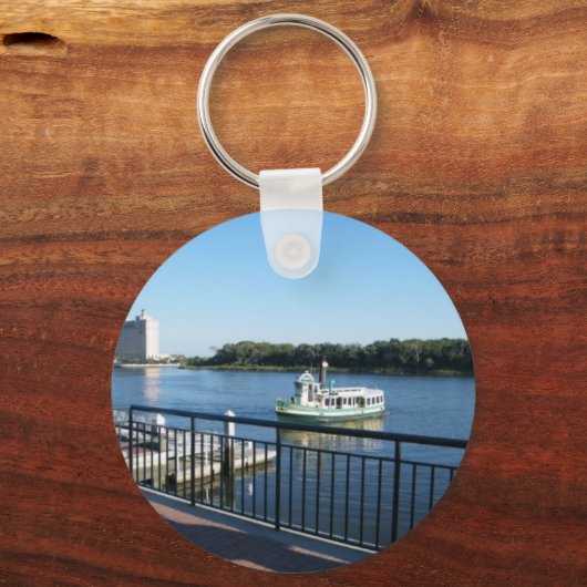 PORTE-CLÉS "SAVANNAH, GA" (Recto)