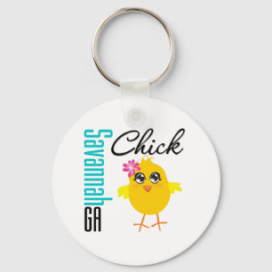 Porte-clés Savannah GA Chick