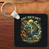 Porte-clés Save Our Planet (Recto)