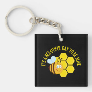 Porte-clés Save the Bees BEE Slogan Quotes Awareness Toxits