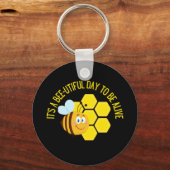 Porte-clés Save the Bees BEE Slogan Quotes Awareness Toxits (Recto)