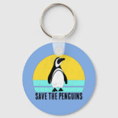Porte-clés Save The Penguins (Recto)