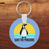 Porte-clés Save The Penguins (Recto)