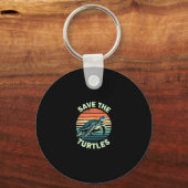 Porte-clés Save The Turtles Animal Turtle Pet Lover (2) (Recto)