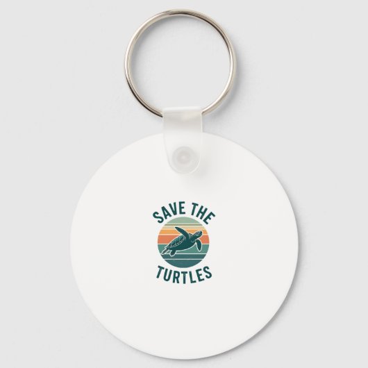 Porte-clés Save The Turtles Animal Turtle Pet Lover (2) (Recto)