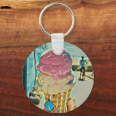 Porte-clés Saveur de crème glacée (Recto)