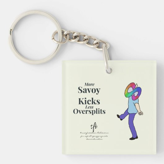 Porte-clés Savoy Kicks contre Oversplits (Devant)