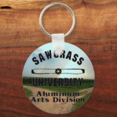 Porte-clés Sawgrass University Division des arts de l'alumini (Recto)