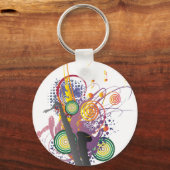 Porte-clés saxophon (Recto)