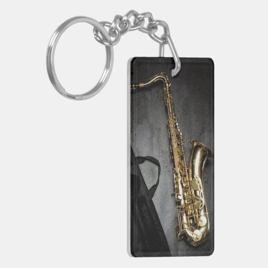 Porte-clés Saxophone (Devant gauche)