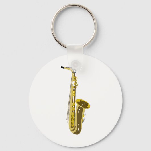 Porte-clés Saxophone (Recto)
